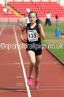 Under-13 girls 1500 metres at the North Eastern Championships, Gateshead International Stadium.  Photos: David T. Hewitson/Sports for All Pics